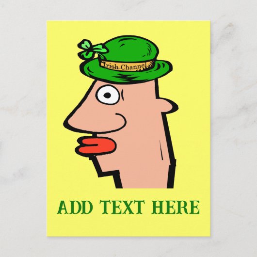 Irish Channel Head Briefkaart (Voorkant)