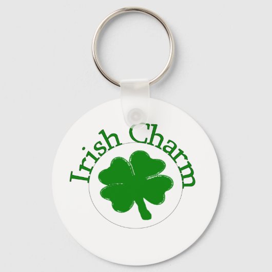Irish Charm Clover Sleutelhanger (Voorkant)