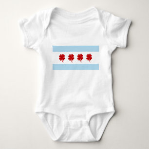 Irish Chicago Flag Romper