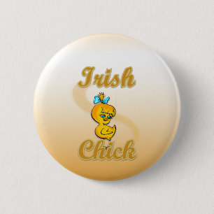 Irish Chick Ronde Button 5,7 Cm