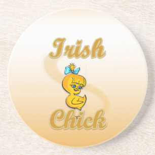 Irish Chick Zandsteen Onderzetter