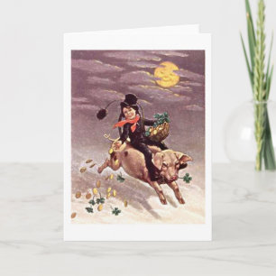 Irish Chimney Sweep St. Patrick's Day Card Kaart