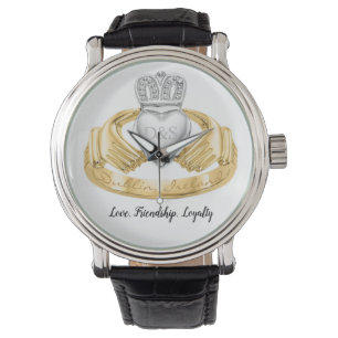 Irish Claddagh Love Ring Horloge