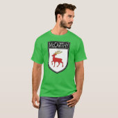 Irish Clan Crest - McCarthy T-shirt (Voorkant volledig)