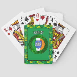 Irish Clan Kelly Pokerkaarten