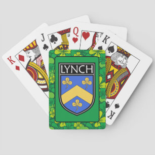 Irish Clan Lynch Pokerkaarten