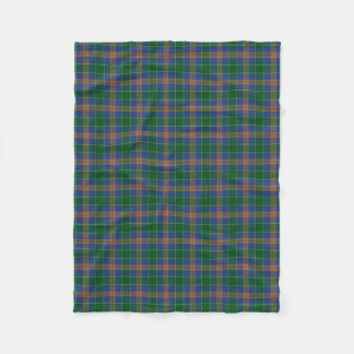 Irish Clan MacAuliffe McAuliffe Classic Tartan Fleece Deken