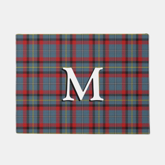 Irish Clan MacNamara Tartan Pset Deurmat (Voorkant)