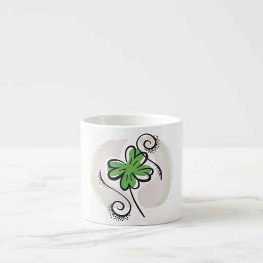 Irish Clover Espresso Kop (Voorkant)