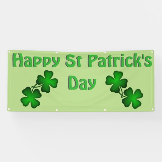 Irish Clover Spandoek (Horizontaal)