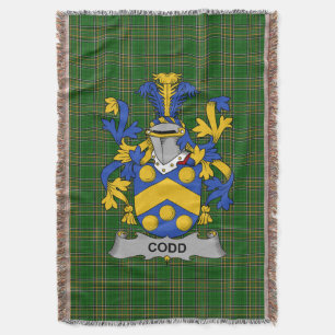 Irish Coat of Arms Family Crest Ireland Deken