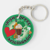 Irish Coffee Aficionado Sleutelhanger (Achterkant)