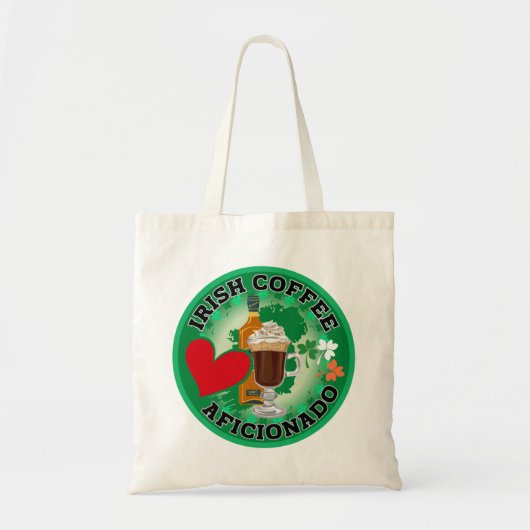 Irish Coffee Aficionado Tote Bag (Voorkant)