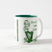 Irish Coffee mok Personalized celtic (Voorkant rechts)