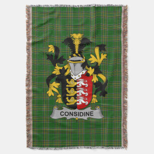Irish Considine of McConsidine familiewapen Deken