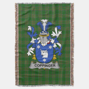 Irish Coppinger Wapen Family Crest Ierland Deken
