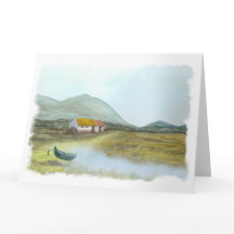 Irish Cottage beroemd gemaakt door Brigid O'Neill 