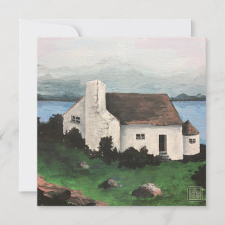 "Irish Cottage" schilderij van Jane Denny Kaart