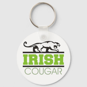 Irish Cougar Gift Sleutelhanger