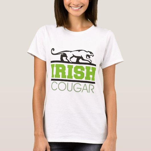 Irish Cougar T-shirt (Voorkant)