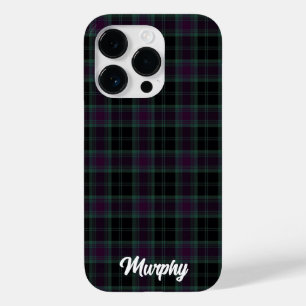 Irish County Carlow Tartan gepersonaliseerd Case-Mate iPhone 14 Pro Hoesje