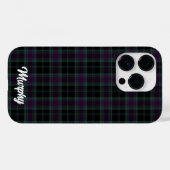 Irish County Carlow Tartan gepersonaliseerd Case-Mate iPhone Case (Achterkant (horizontaal))