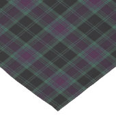 Irish County Carlow Tartan Pset Korte Tafelloper (Hoek)