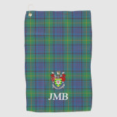 Irish County Donegal Tartan op maat Golfhanddoek (Voorkant)