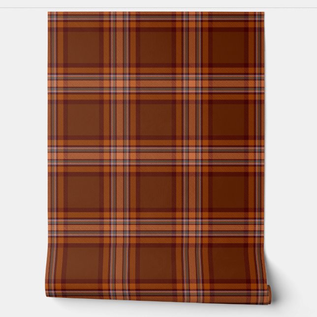 Irish County Down Tartan Plaid Behang (Afrollen)
