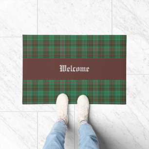 Irish County Dublin Tartan Deurmat