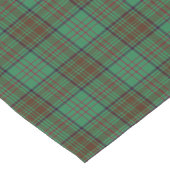 Irish County Dublin Tartan Korte Tafelloper (Hoek)