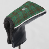 Irish County Dublin Tartan Personalized Golfheadcover (3/4 voorkant)