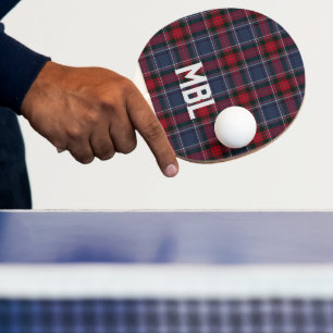 Irish County Louth Tartan Pset op persoonlijke tit Tafeltennisbatje