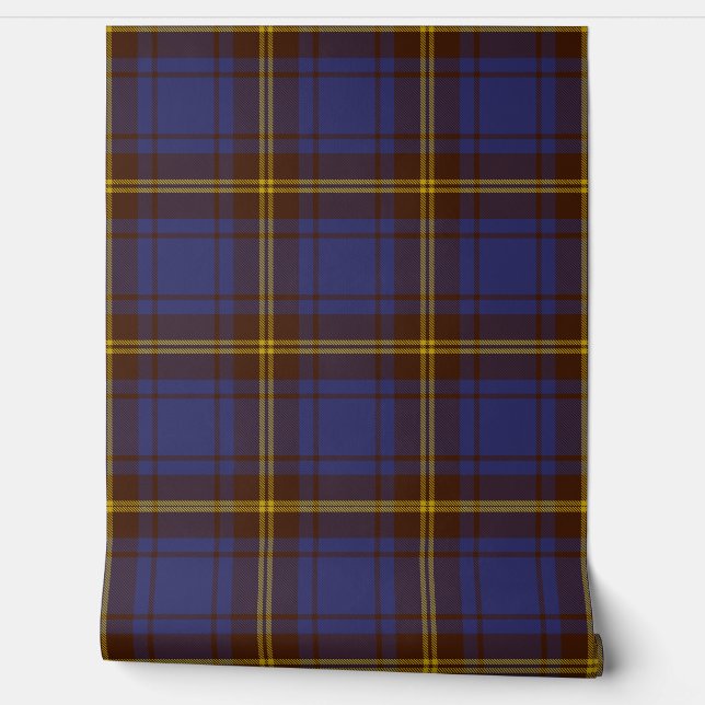 Irish County Sligo Tartan Plaid Behang (Afrollen)