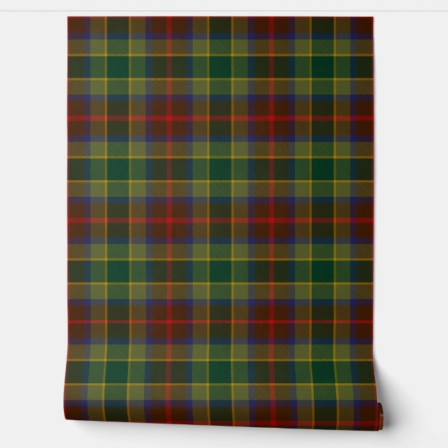 Irish County Waterford Tartan Plaid Behang (Afrollen)