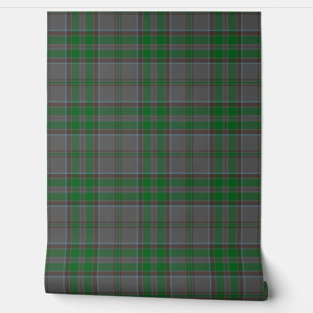 Irish County Wicklow Tartan Plaid Behang (Afrollen)