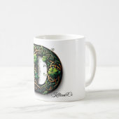 Irish D Monogram Coffee Mug (Devant droit)