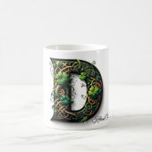 Irish D Monogram Coffee Mug (Centre)