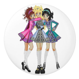 Irish Dance Drawer Pulls Keramische Knop