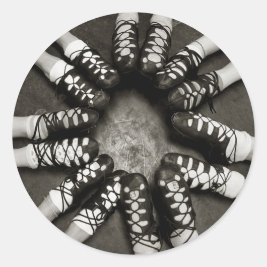 Irish Dance Ghillies Stickers (Voorkant)