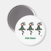 Irish Dance Magneet (Voorkant / Achterkant)