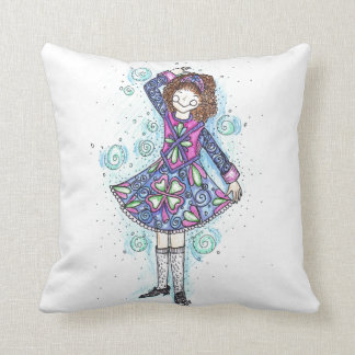 Irish Dance Pillow kan worden Gepersonaliseerd Kussen