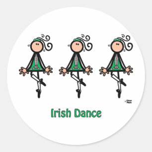 Irish Dance Ronde Sticker