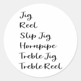 Irish Dance Shirt Vrouwen Meisjes Dancing St Patri Ronde Sticker