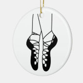 Irish Dance Shoes Keramisch Ornament (Links)