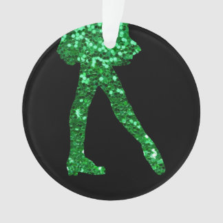 Irish Dance single-side (een bericht op achterzijd Ornament