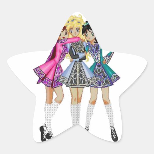 Irish Dance Sticker (Voorkant)