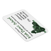 Irish Dance Visitekaartje Premium Magnet Magneet (Rechterzijde)