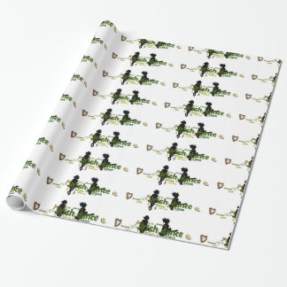 Irish Dance Wordle Wrapping Paper Cadeaupapier
