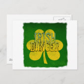 Irish Dancer Briefkaart (Voorkant / Achterkant)